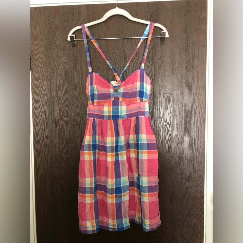 Abercrombie & Fitch madras plaid sundress